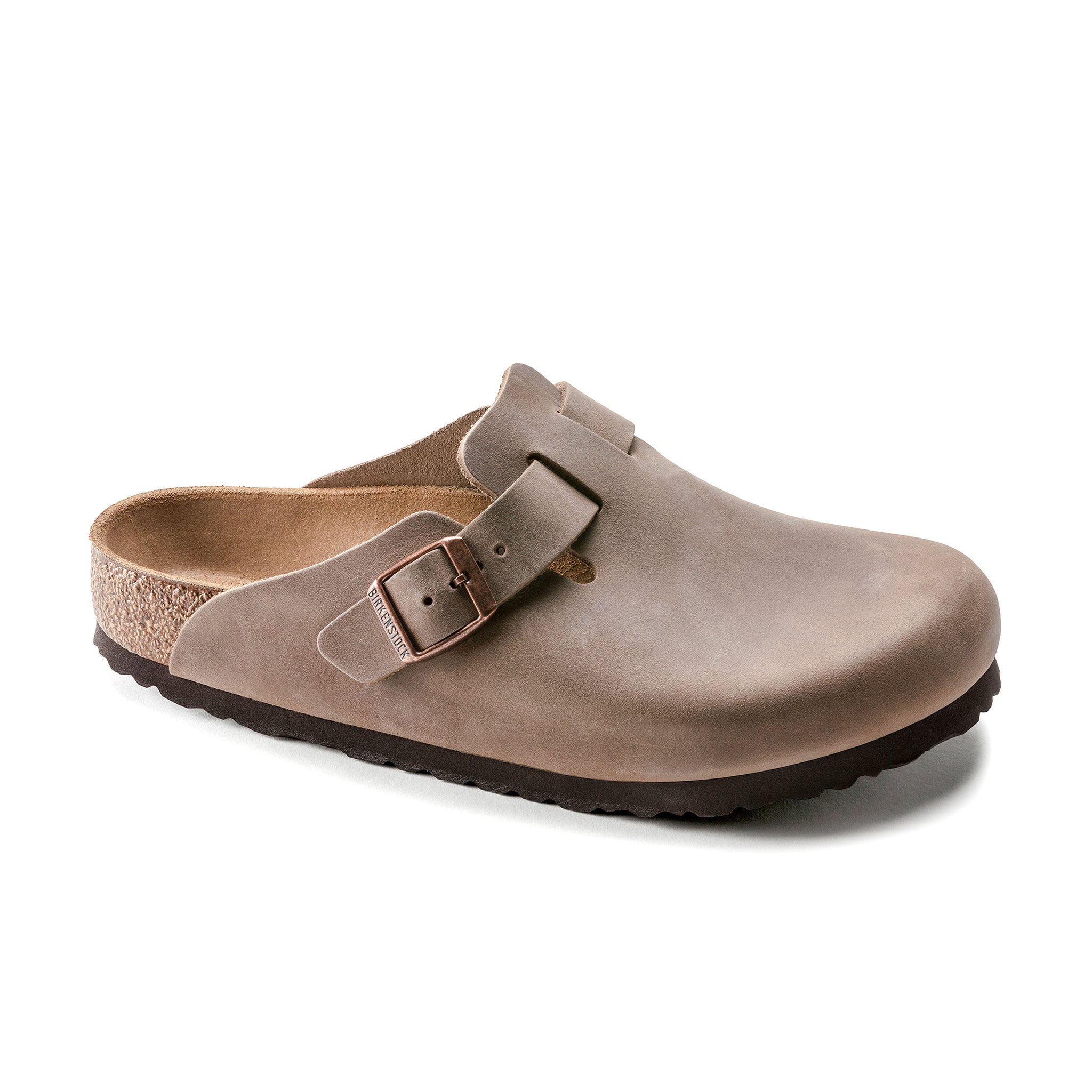 Birkenstock Boston Tabacco Brown Oiled Leather Narrow