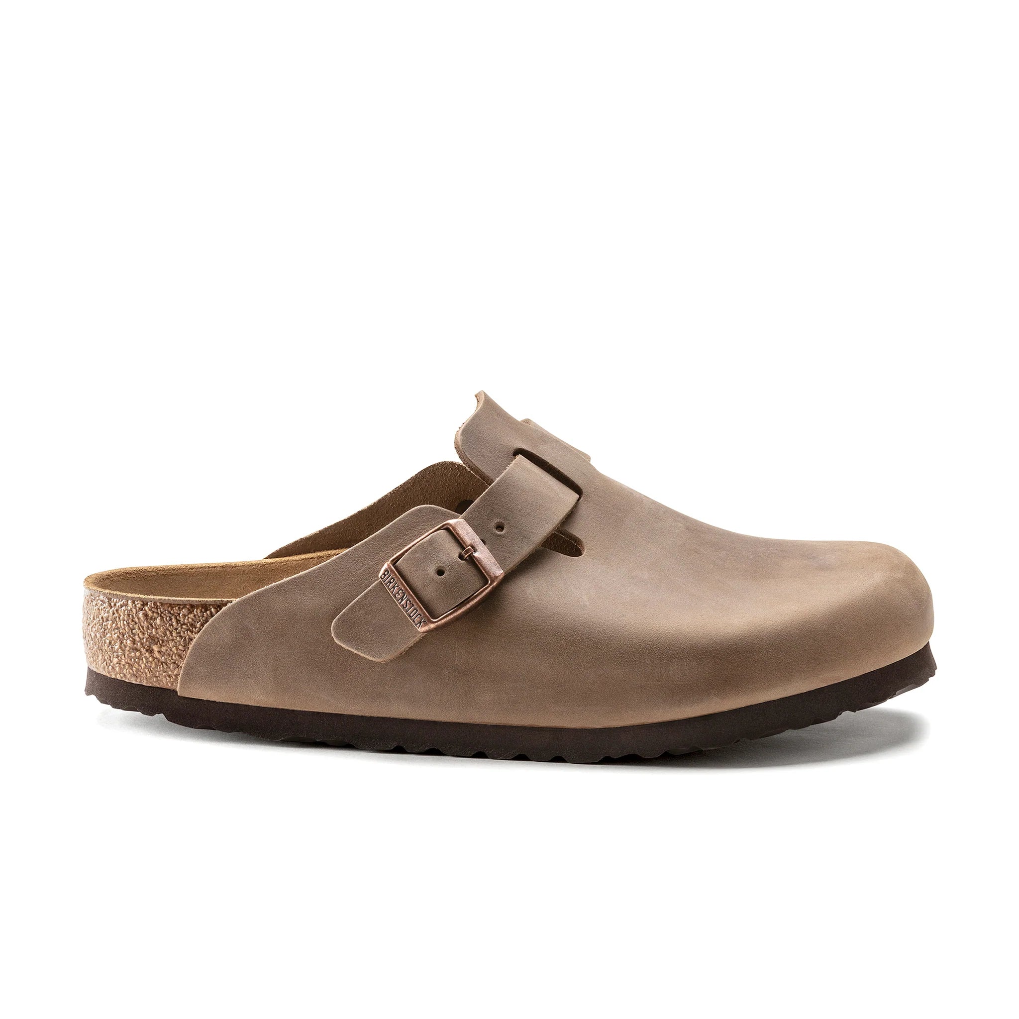 Birkenstock Boston Tabacco Brown Oiled Leather Narrow
