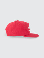 Thrills Co Built To Win 5 Panel Cap - Racing Red in Racing Red