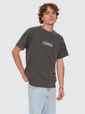 Thrills Co Built To Win Embro Merch Fit Tee - Indigo Marble in Indigo Marble
