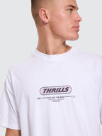 Thrills Co Built To Win Merch Tee - White in White