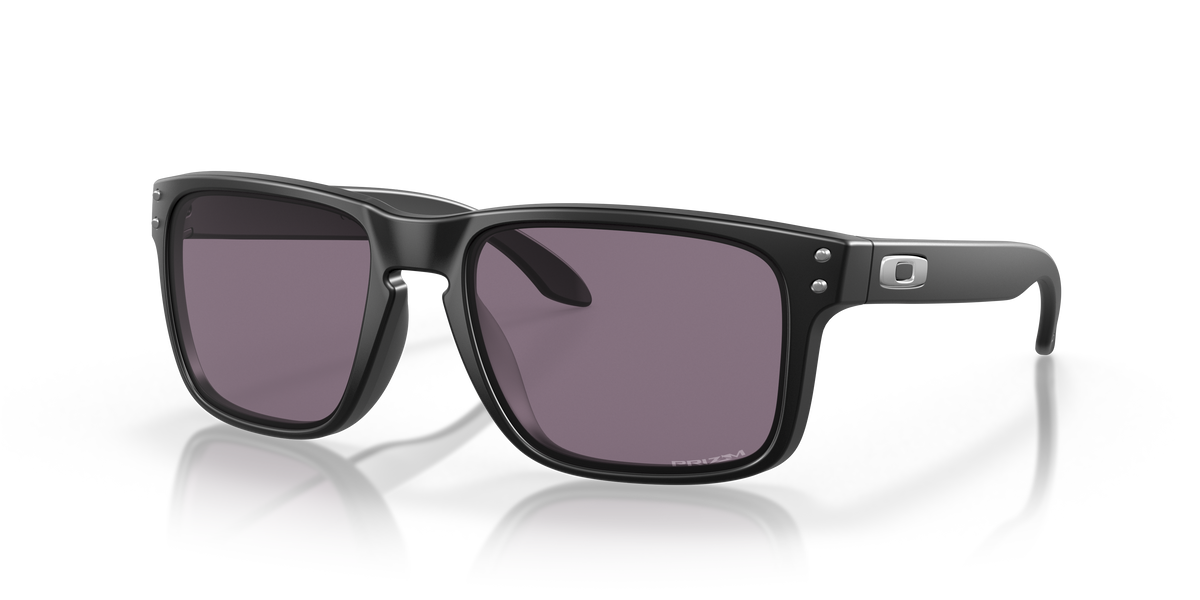 Oakley HOLBROOK MATTE BLACK PRIZM GRE in Matte Black