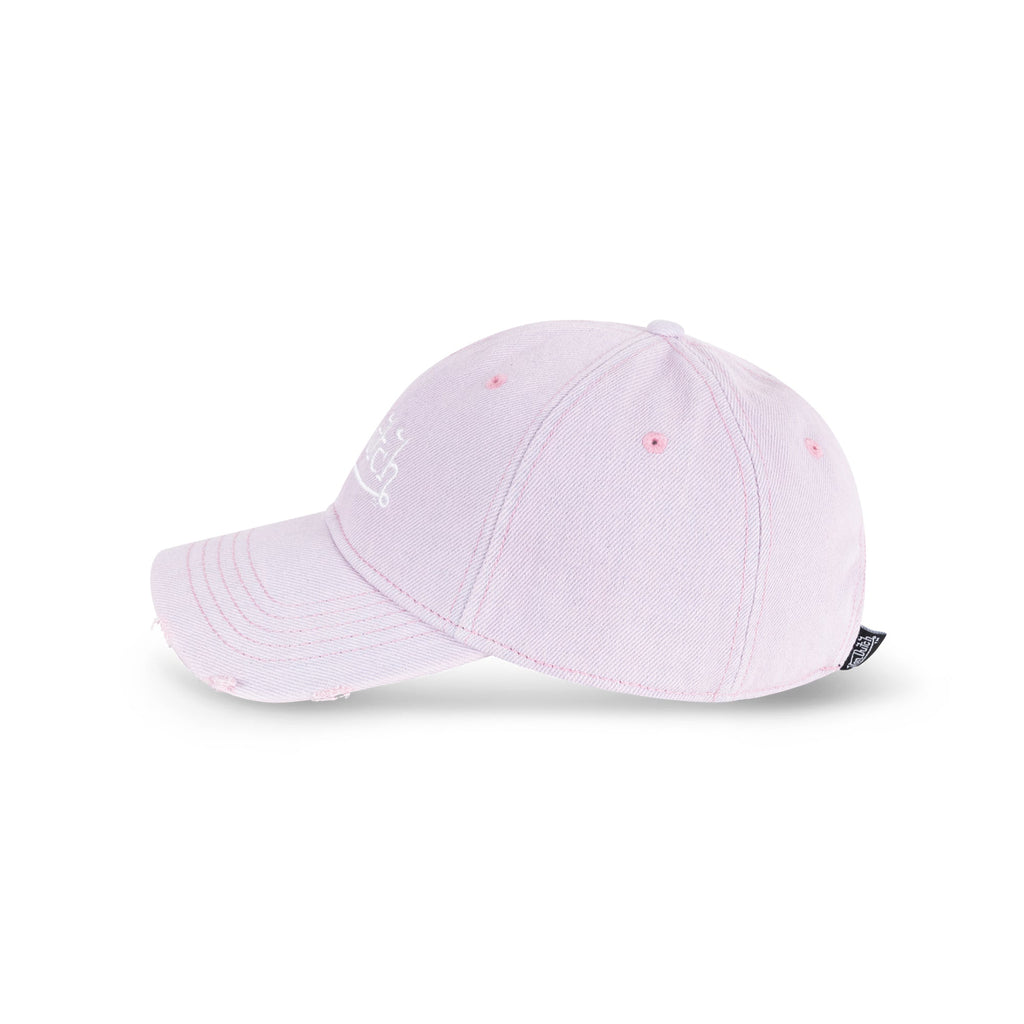 Von Dutch Overdye Dad Cap Pink Overdye in Pink Overdye