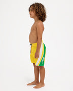 Billabong Boys 2-7 Fluid 2K Boardshorts in TRUE YELLOW