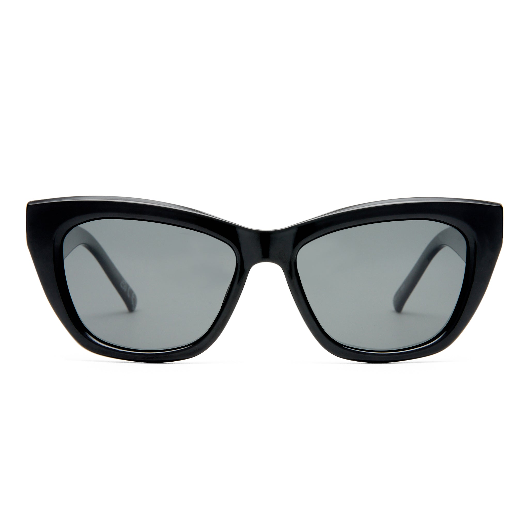 Le Specs LUMEN + BLACK in SMOKE MONO POLARIZED