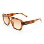 Le Specs SUBZERO + VINTAGE TORT in BROWN GRAD