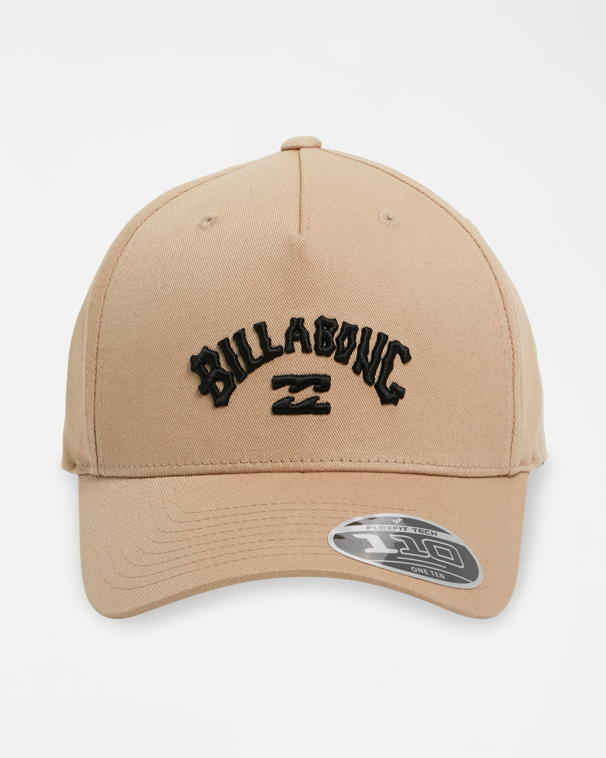 Billabong Mens Arch Flexfit 110 Snapback Cap in Khaki