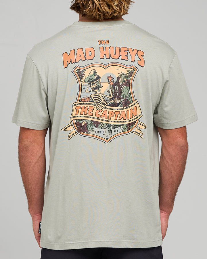 The Mad Hueys Captain Two Faced | Ss Tee - Faded Dust in FADED DUST