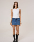 Thrills Carmen Skirt - Stoned Blues in Stoned Blues