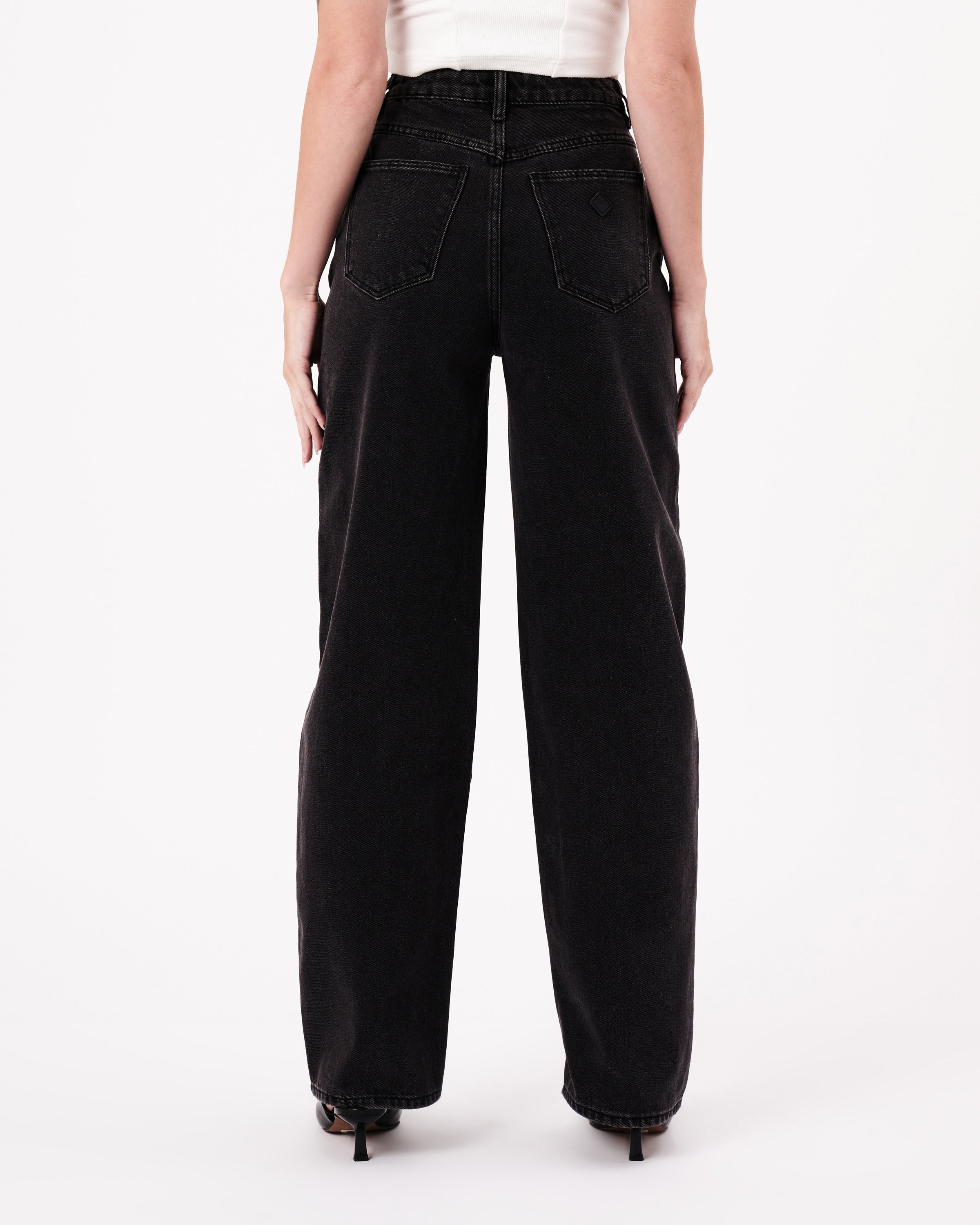 Abrand Jeans Carrie Jean Heidi in WASHED BLACK