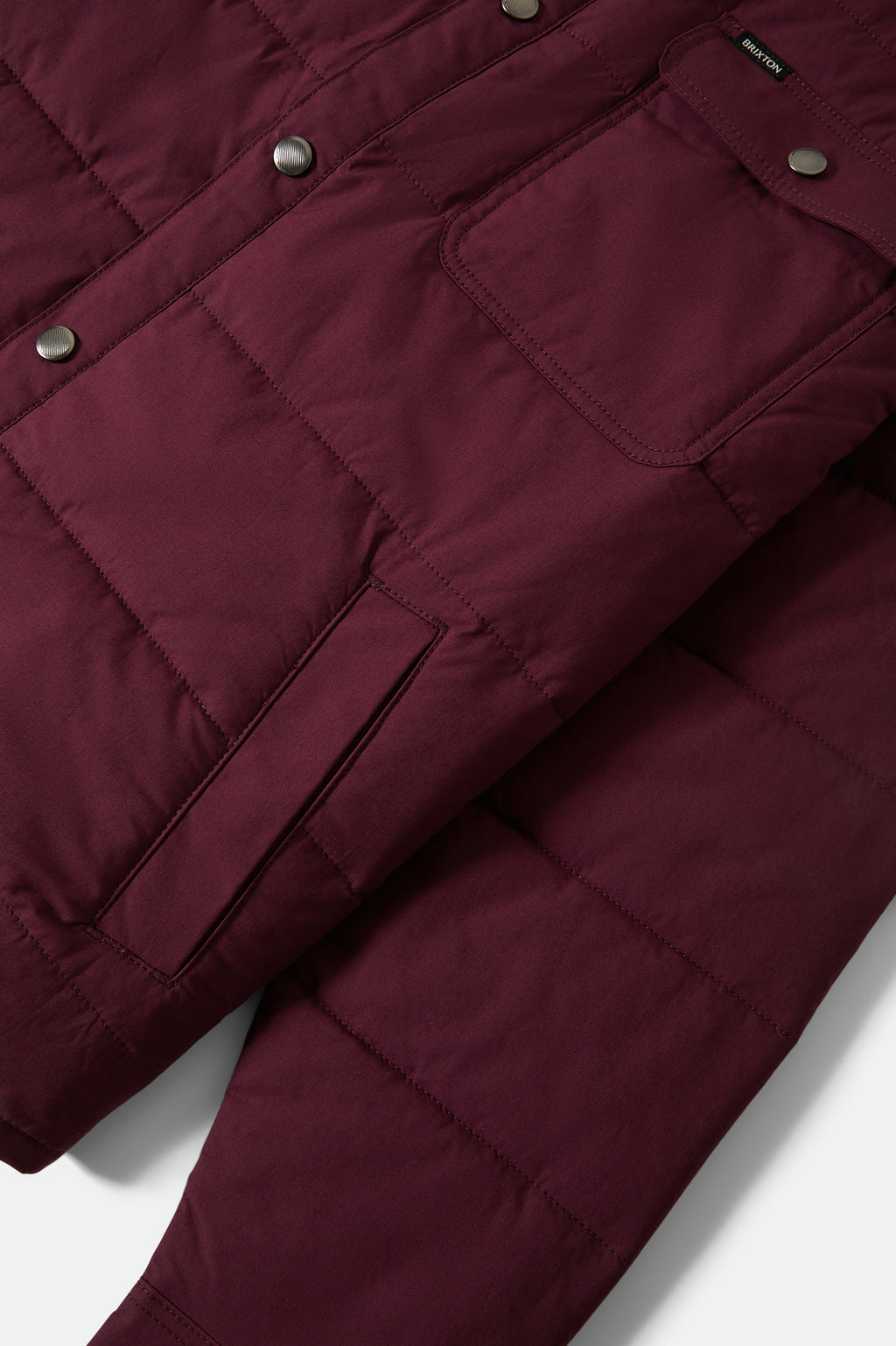 Brixton Cass Jacket in PORT