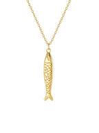 Malakai The Label Sardine Necklace in 18k Gold in Default Title