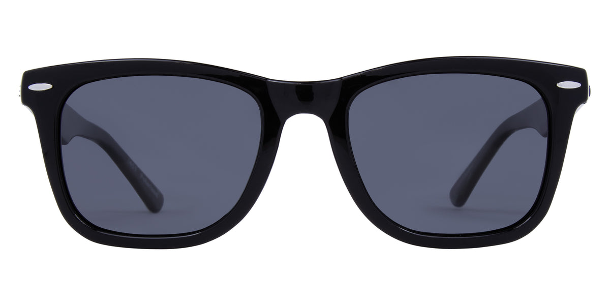 Carve Wow Vision - Polarized Gloss Black Frame Sunglasses in Single