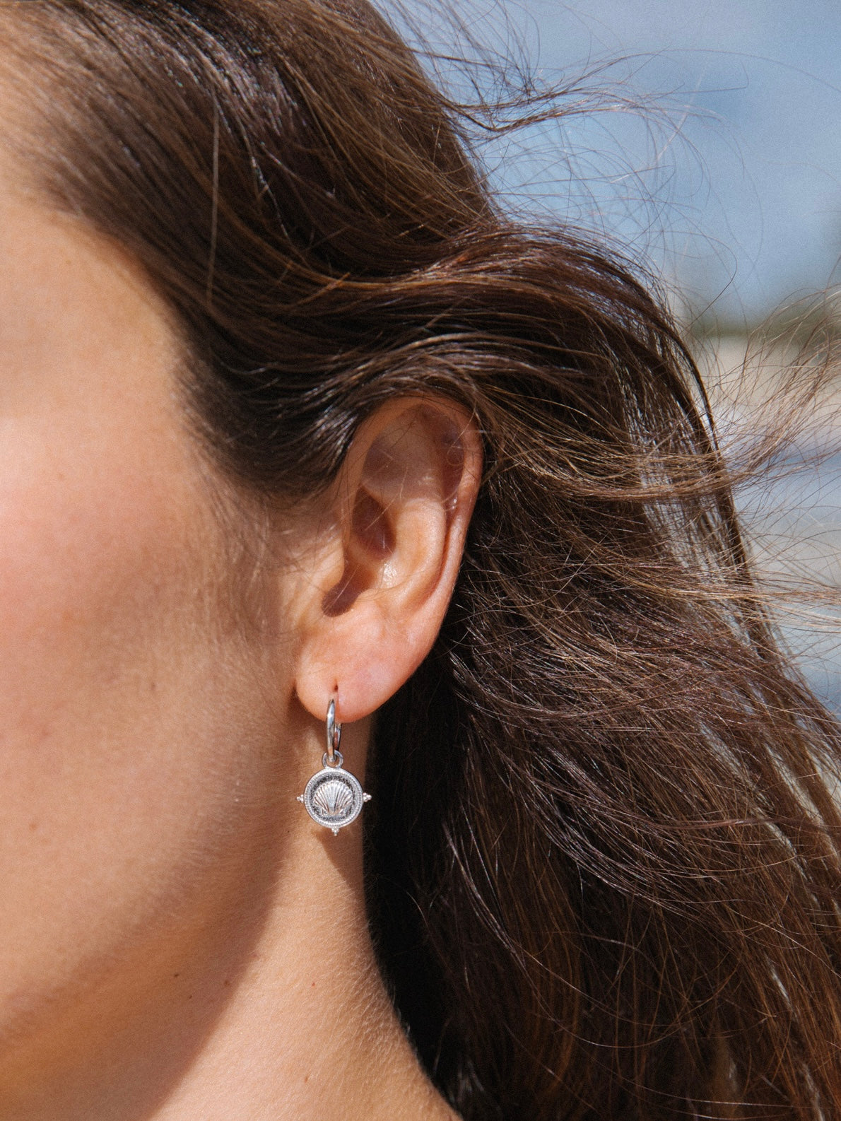 Malakai The Label Isola Sea Earrings in Sterling Silver in Default Title