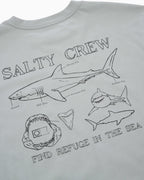 Salty Crew GREAT WHITE CLASSIC SS TEE in QUARRY