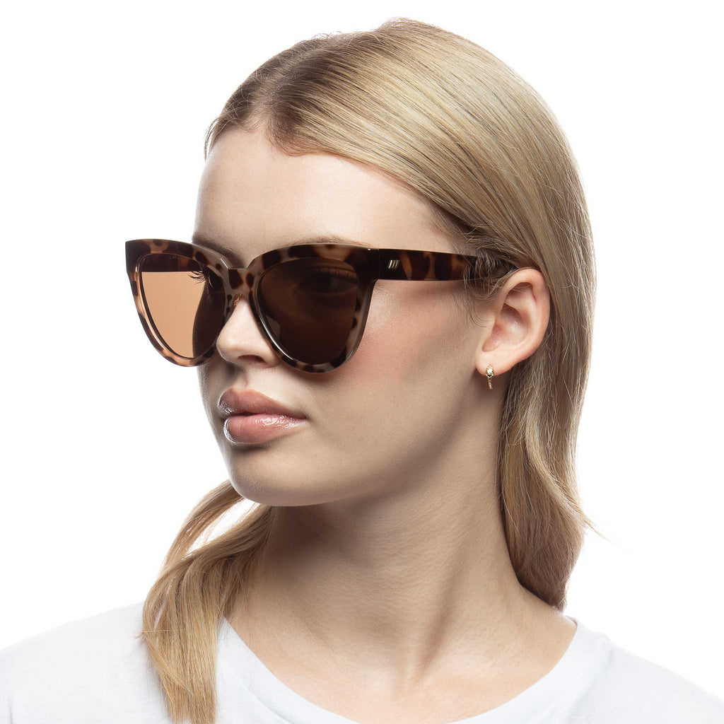 Le Specs LIAR LAIR VOLCANIC TORT in BROWN MONO