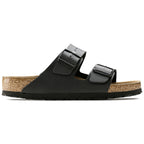 Birkenstock Arizona SFB Black Birko-Flor Regular in Black