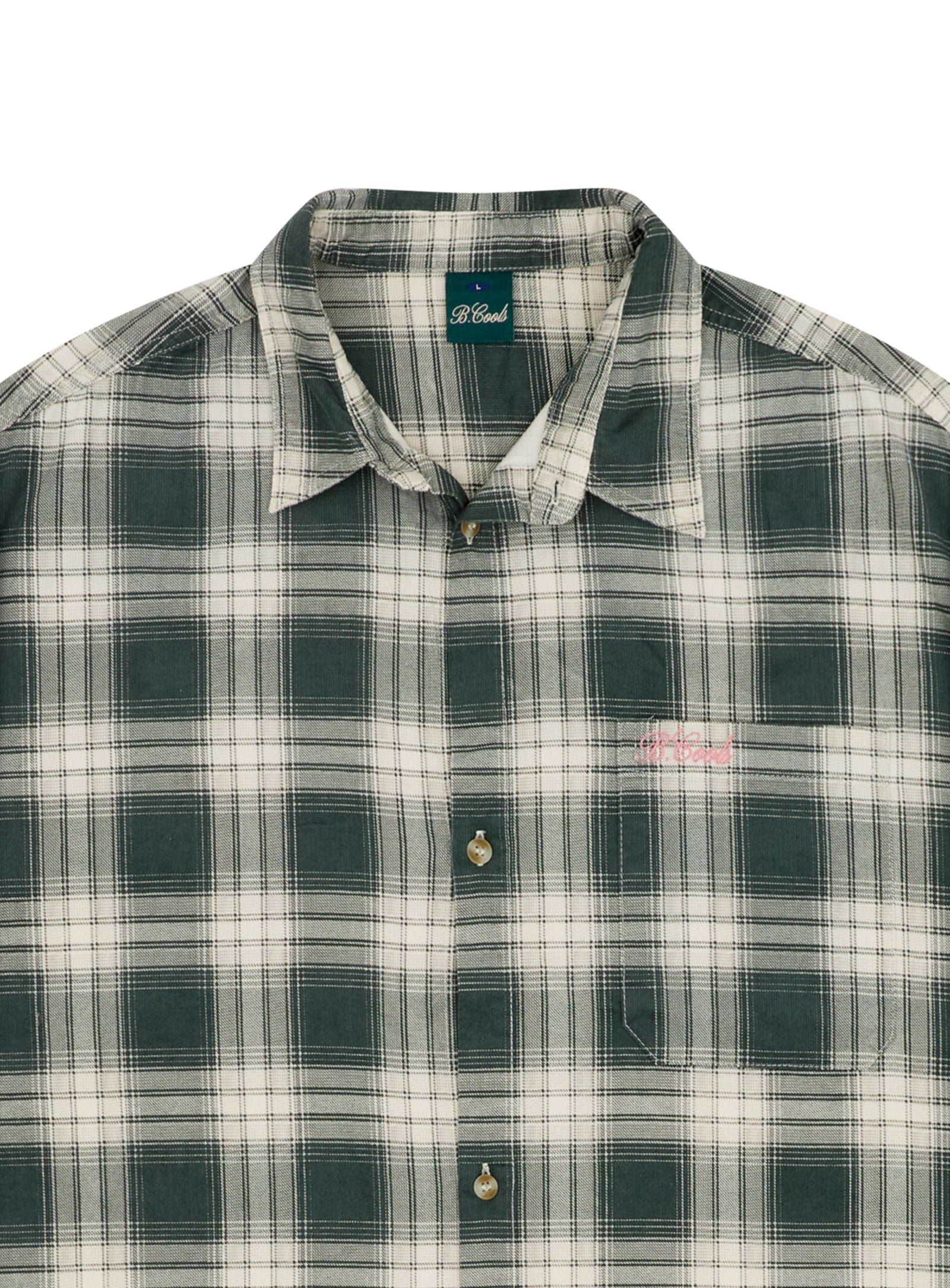 Barney Cools Chatlet Crop Shirt Plaid in Single