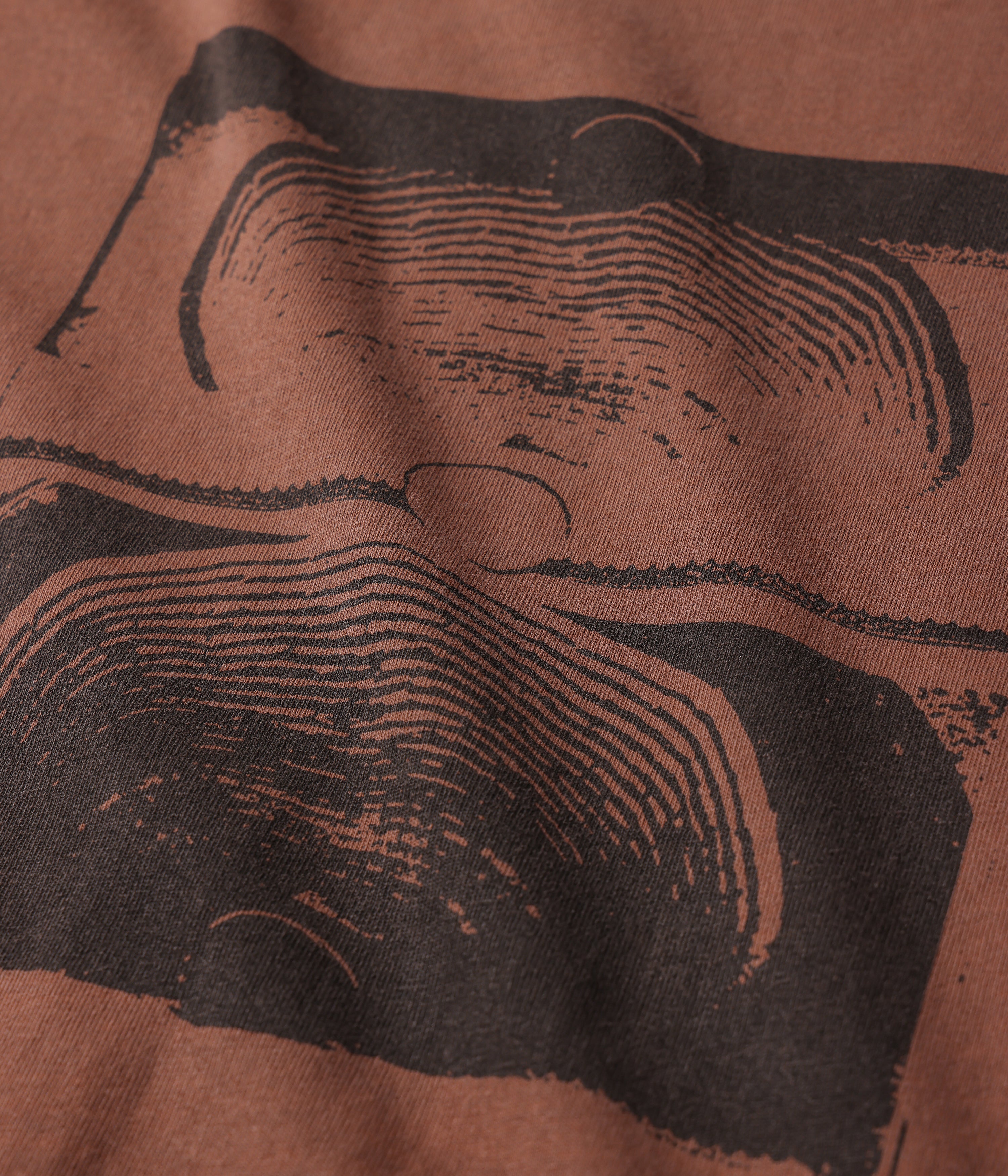 Former Crux Overdye T-Shirt in WASHED BARK
