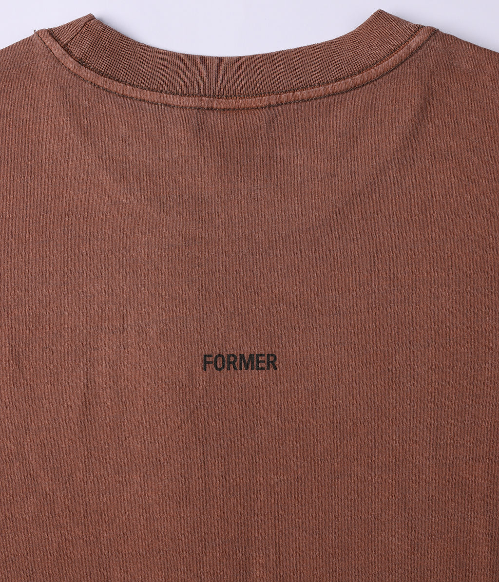 Former Crux Overdye T-Shirt in WASHED BARK