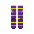 Stance PREP LA LAKERS CREW SOCKS CREW SOCKS in PURPLE