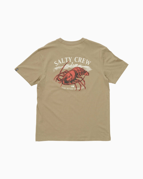 Salty Crew Shelled Premium SS Tee - Black in TWIG