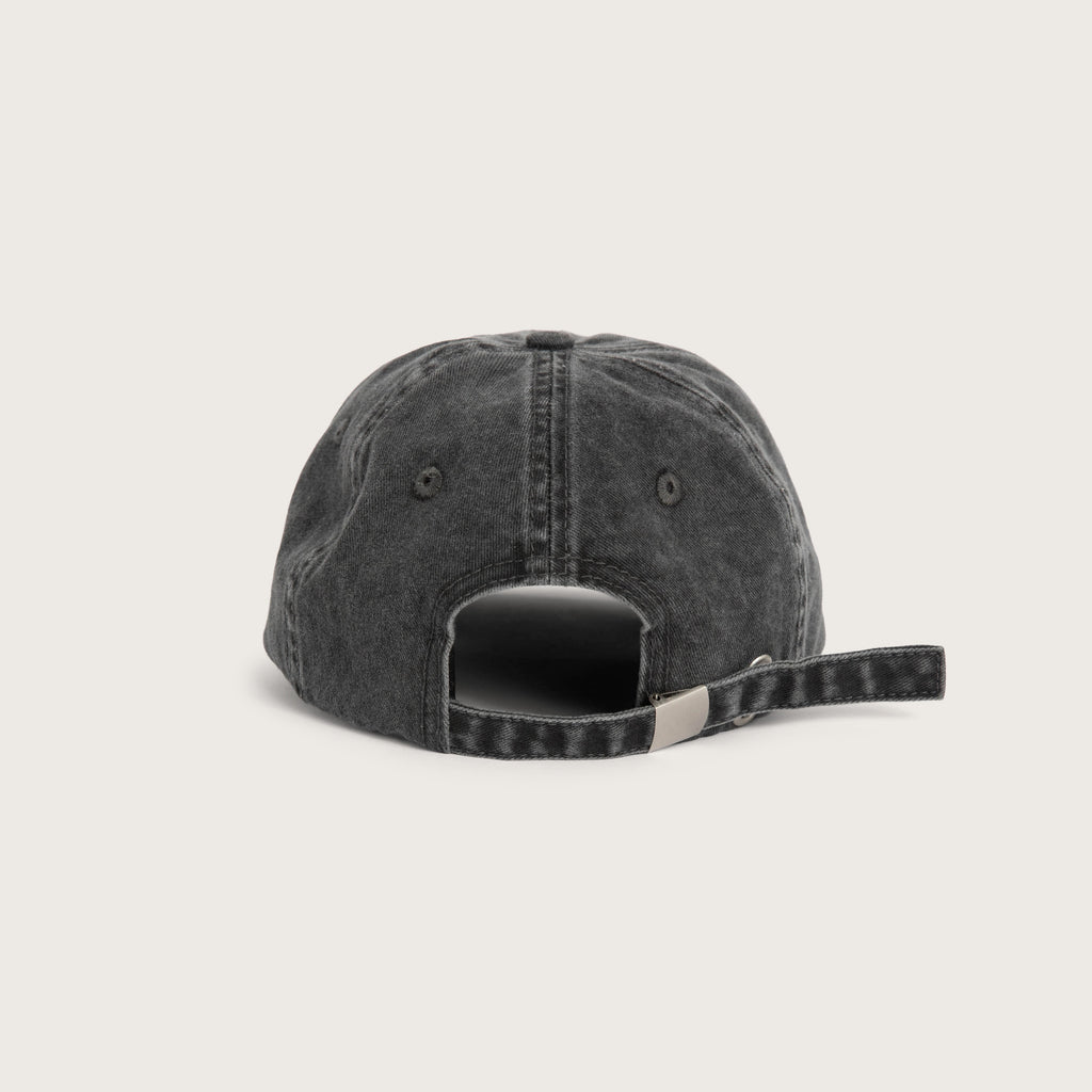 Kiss Chacey Knock Dad Cap in Washed Black
