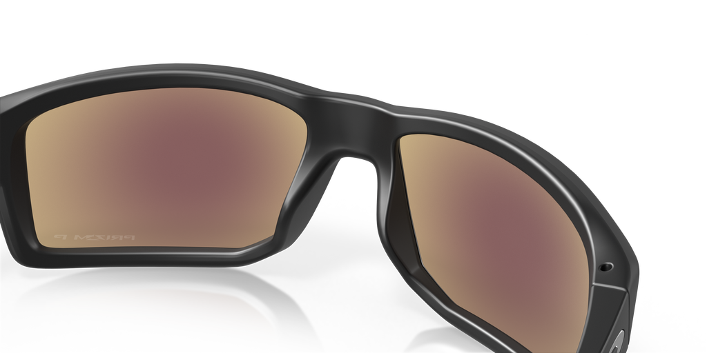 Oakley GIBSTON MATTE BLACK PRIZM SAPP in Matte Black