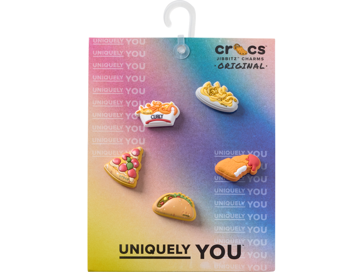 Crocs Favorite Foods 5 Pack in Single