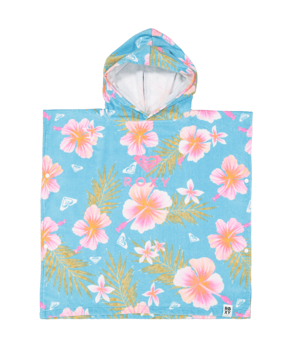 Roxy Girls 2-7 Stay Magical Hooded Towel in Splish Splash Hawayi