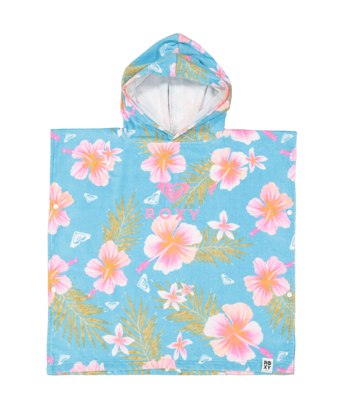Roxy Girls 2-7 Stay Magical Hooded Towel in Splish Splash Hawayi