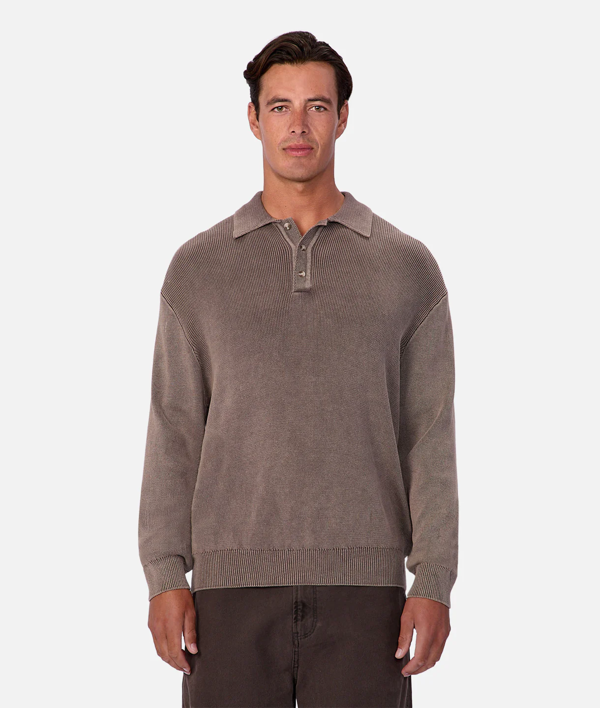 Industrie The Sawtelle Knit - Acid Brown in ACID BROWN