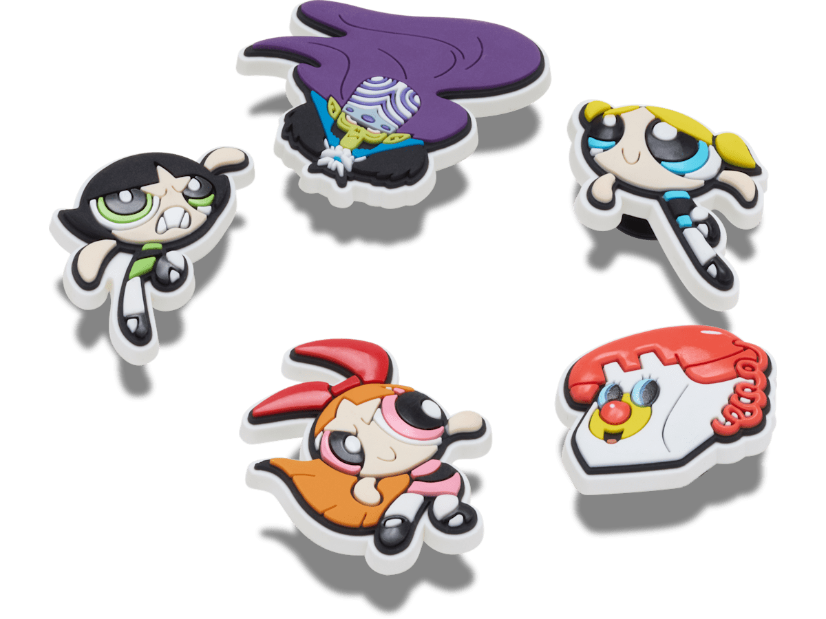 Crocs Powerpuff Girls 5Pck in Single