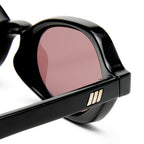 Le Specs FOUNDRY + BLACK in SMOKEY BROWN MONO
