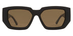 Carve Catapult - Matt Black Frame with Brown Polarized Lens in Single