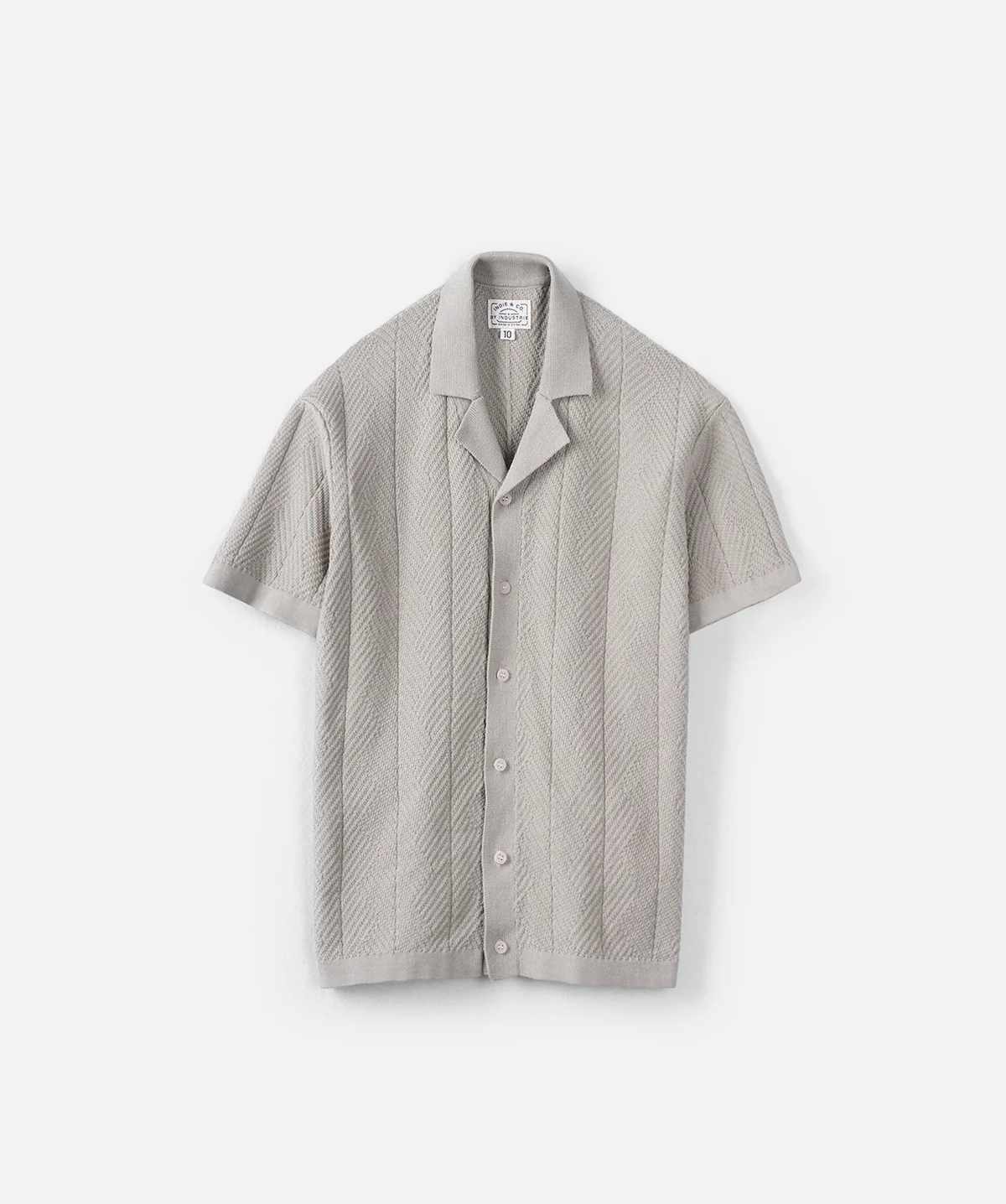 Industrie the camber s/s shirt - TARAGON in TARAGON