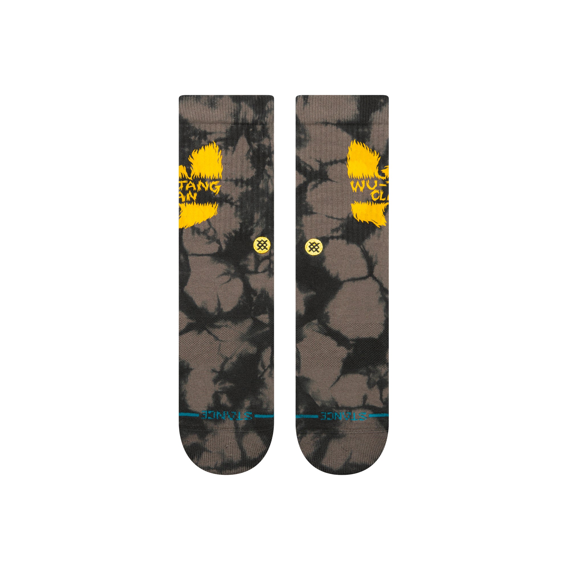 Stance WU-TANG CLAN CREW SOCKS - SHAOLIN SLUMS in BLACK