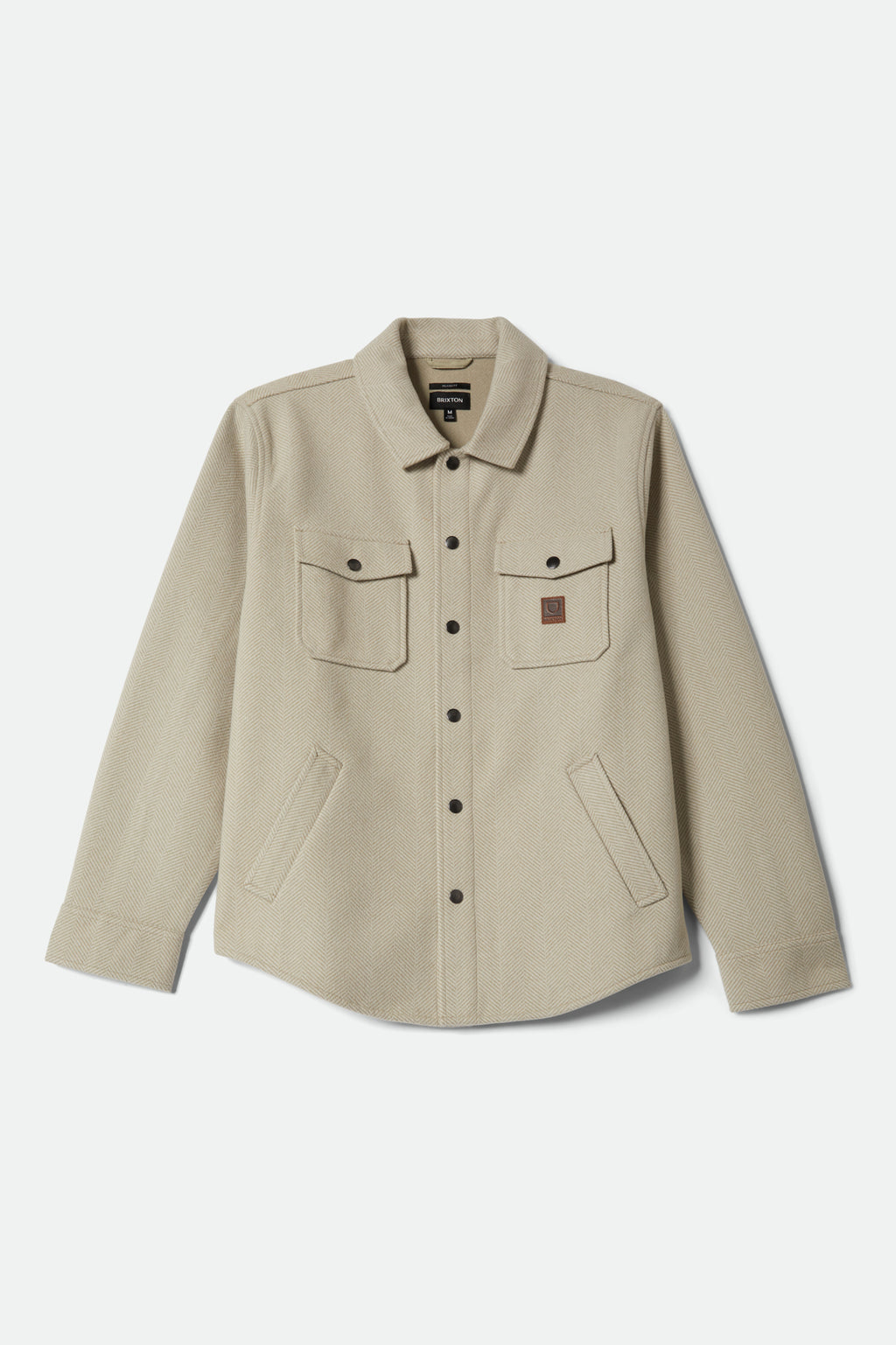 Brixton Durham Brushed Menswear Jkt in BRUSHED ELM