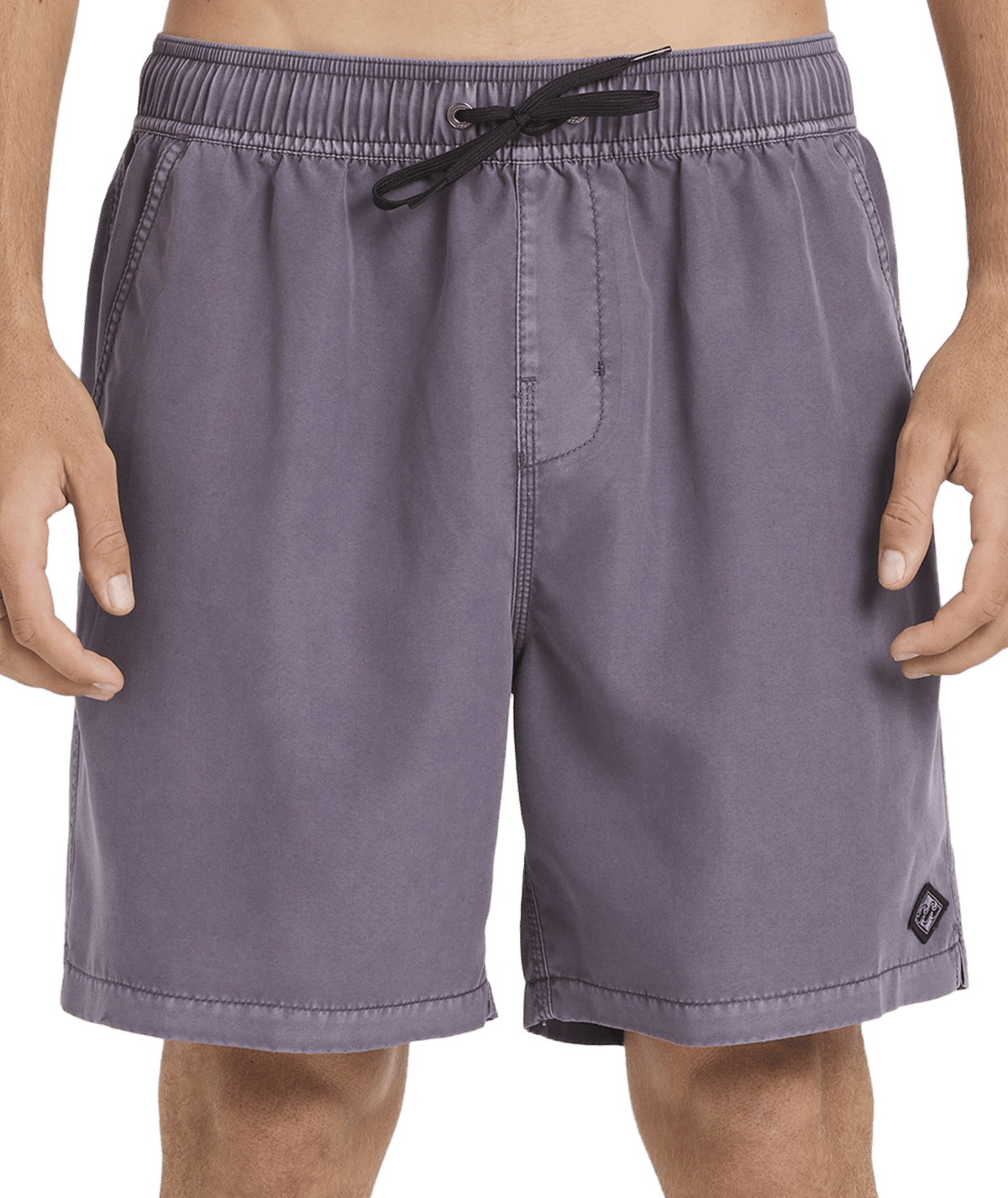 Billabong Mens All Day Overdye Layback 17" Boardshorts in Steel Purple