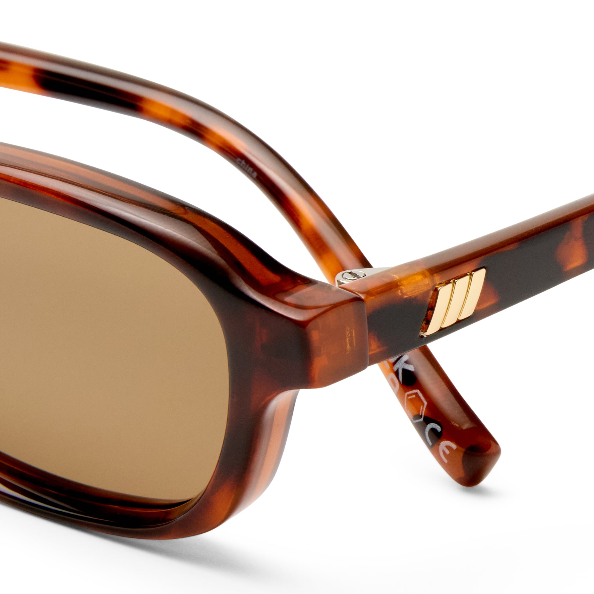 Le Specs HONEY POT TORT in BROWN MONO