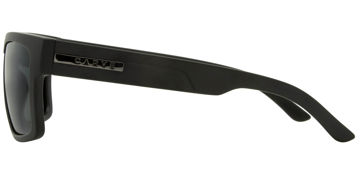 Carve Volley XL - Matte Black Grey Polarized Lens in Single