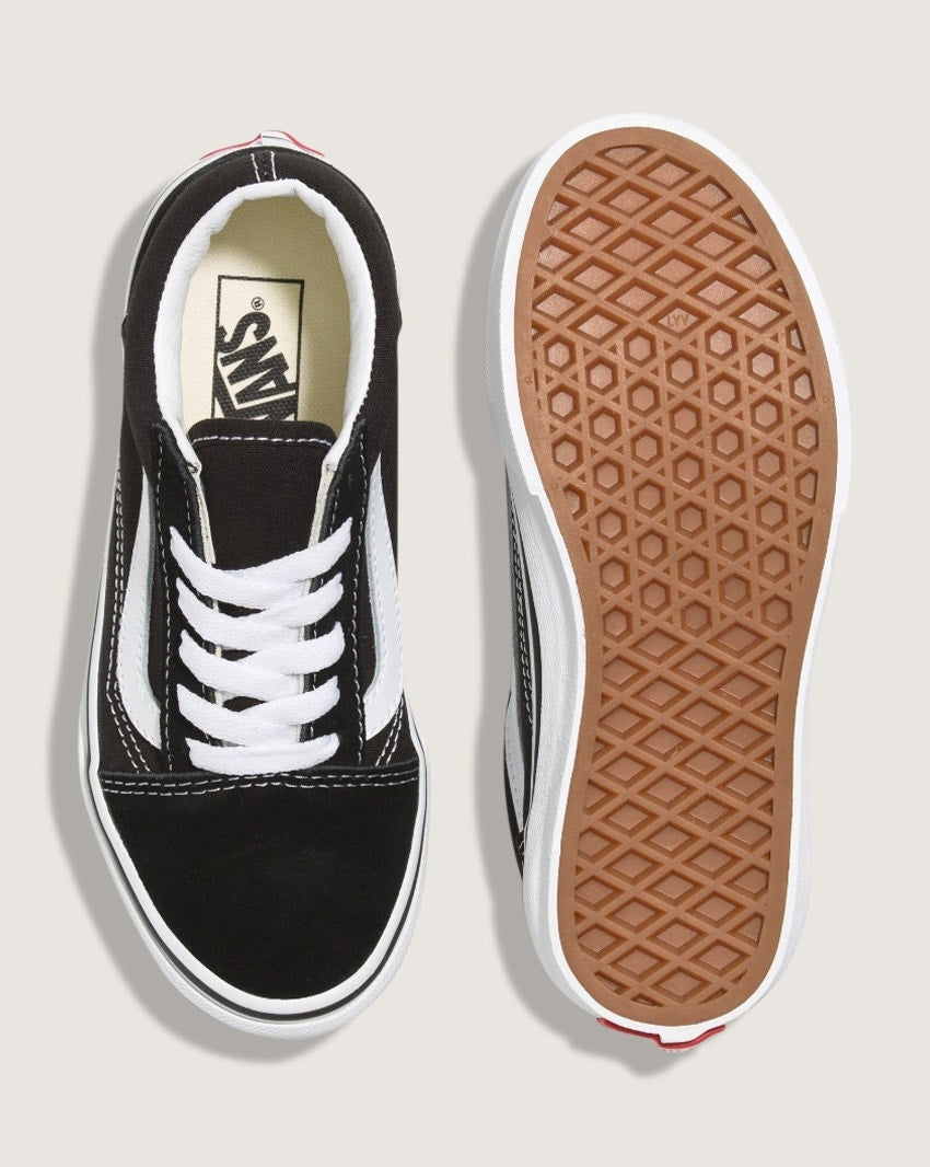 Vans OLD SKOOL BLACK/TRUE WHITE in Black/True White