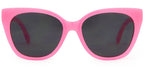 Carve uma gloss flamingo pink grey lens in Single