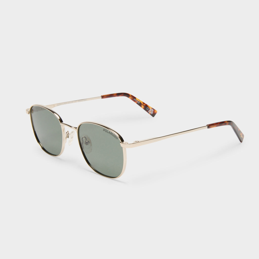 Le Specs NEPTUNE DEUX GOLD in KHAKI MONO POLARIZED