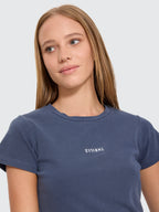 Thrills Co Minimal Thrills Mini Tee - Heritage Navy in Heritage Navy
