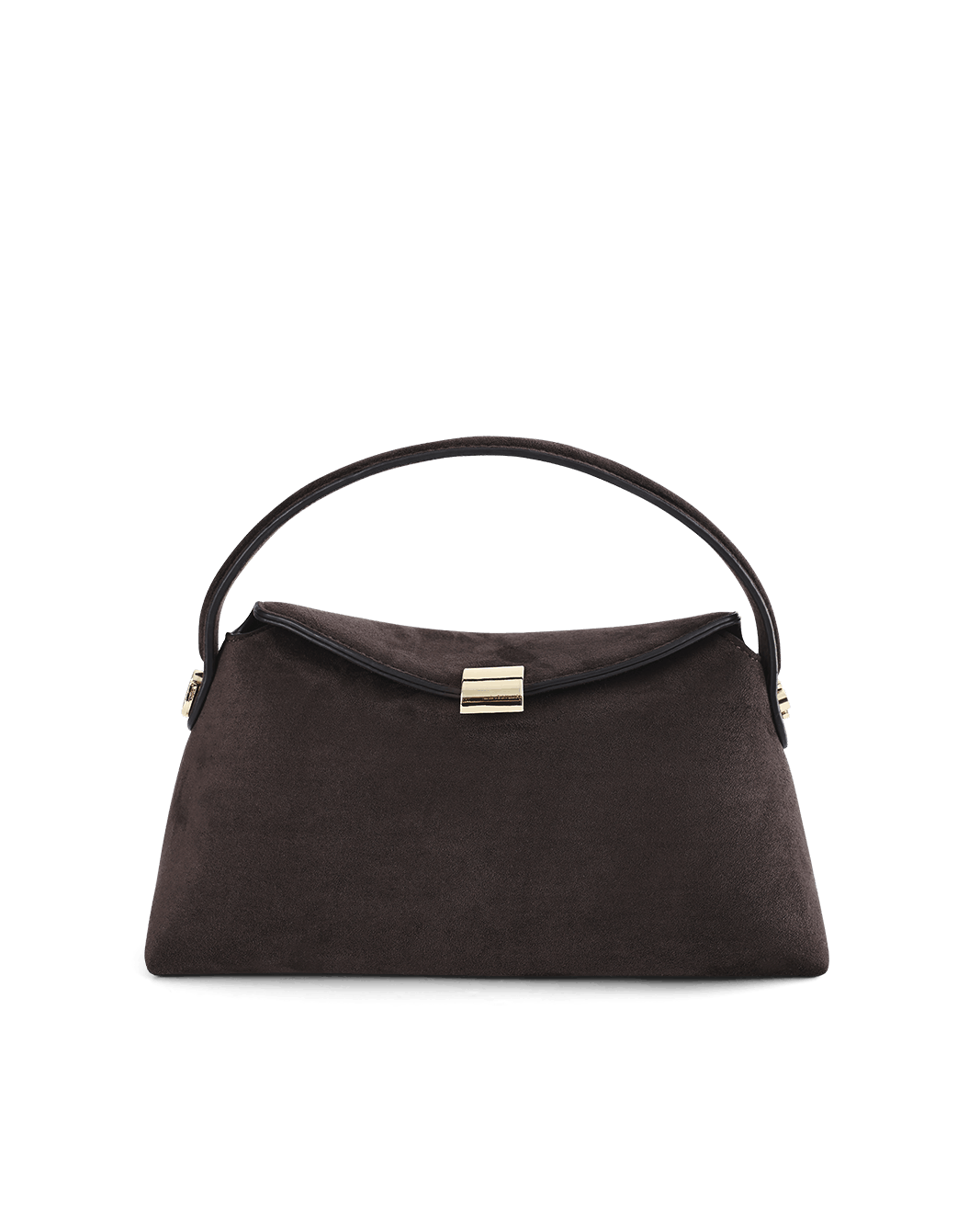 Billini ANNALISE HANDLE BAG in DARK CACAO SUEDE