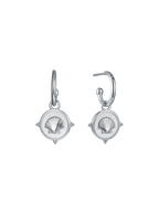 Malakai The Label Isola Sea Earrings in Sterling Silver in Default Title
