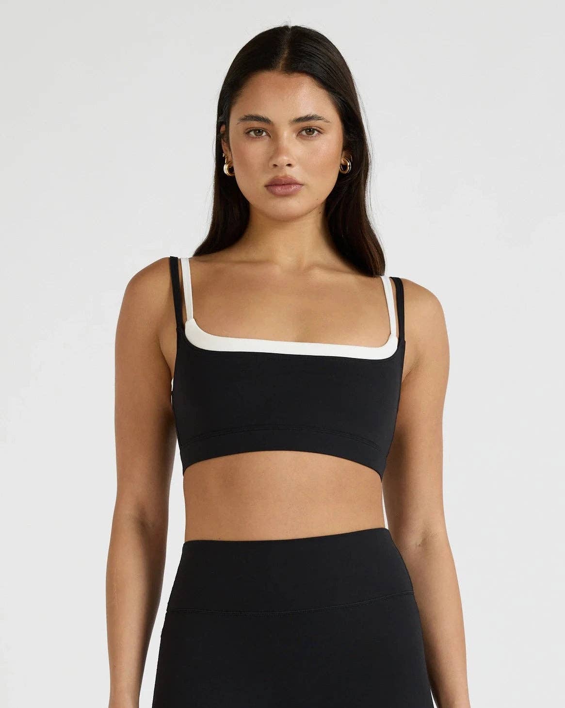 All Fenix Allfenix Cloudcore Double Layer Contrast Sports Bra in Single