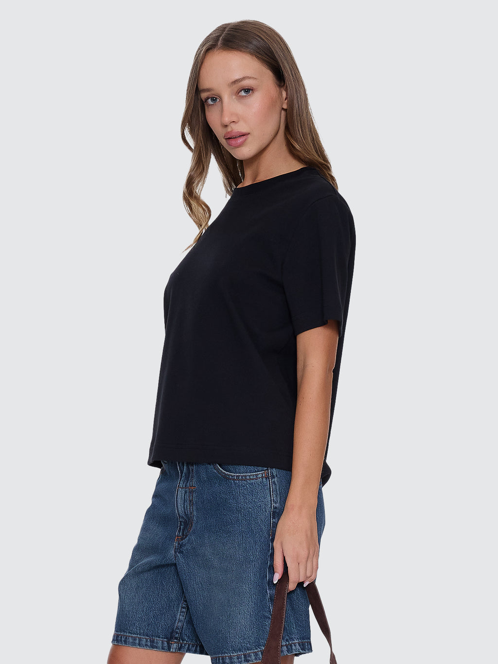 Thrills Co Essential Tee - Black in Black