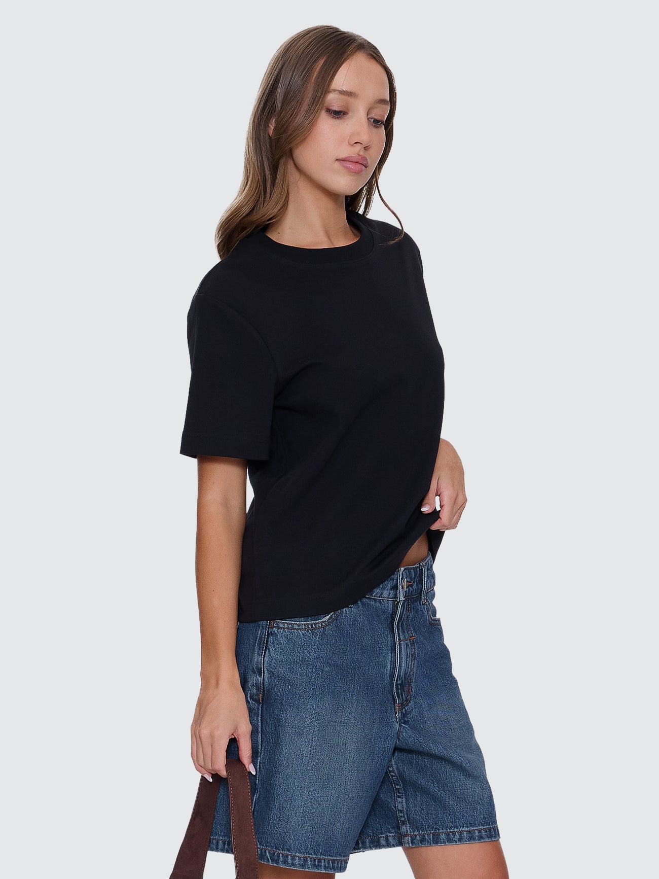 Thrills Co Essential Tee - Black in Black